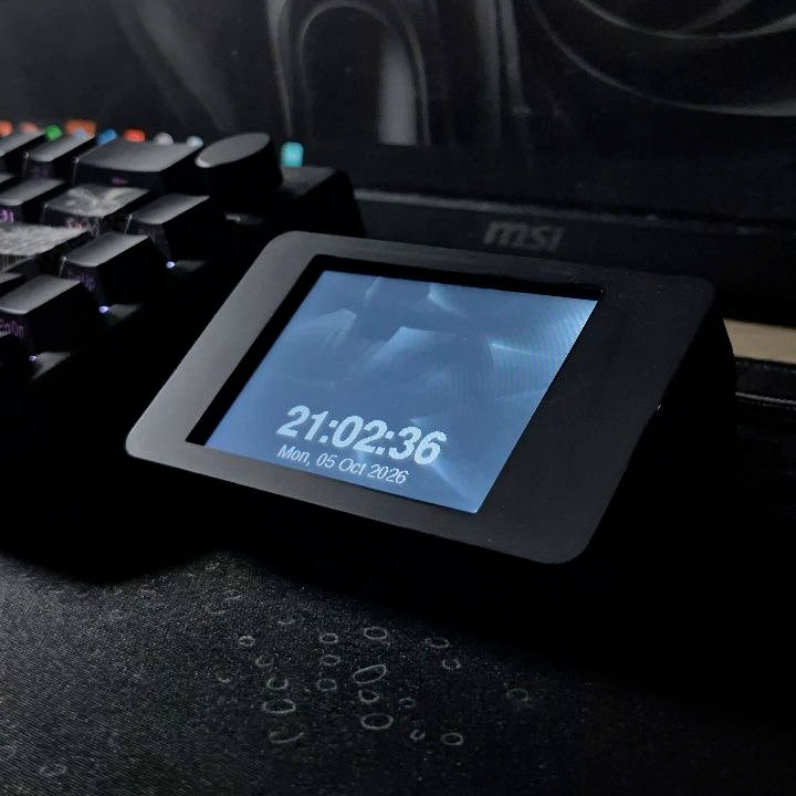 The Magic Clock: a clock that changes with the sky.