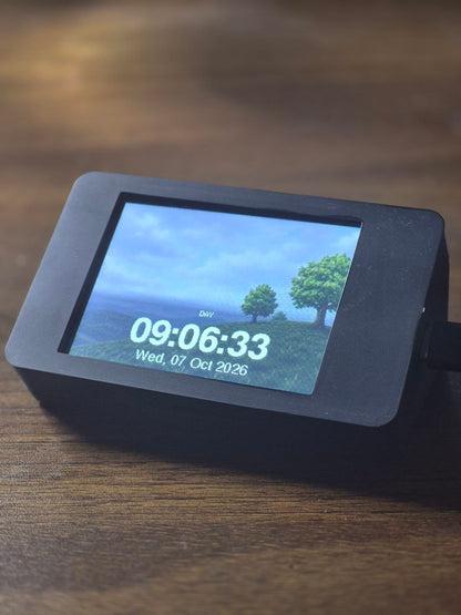 The Magic Clock: a clock that changes with the sky.